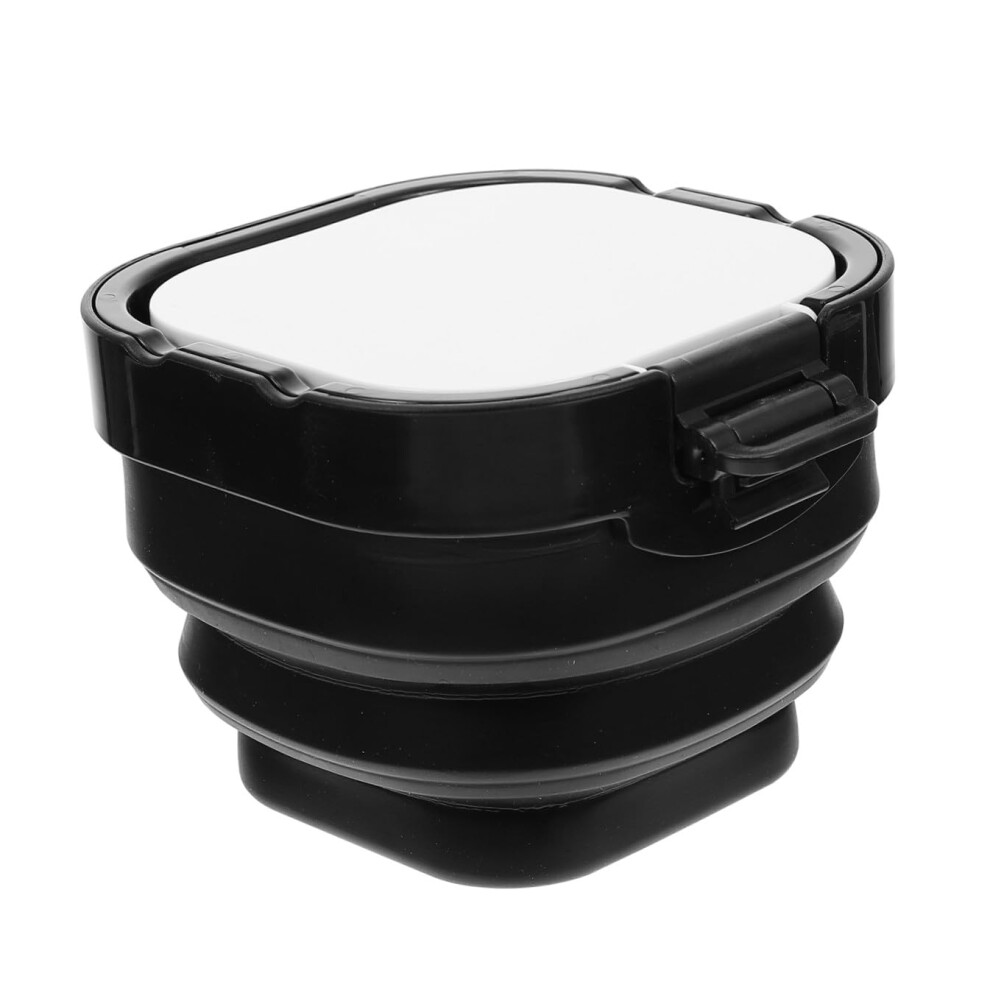 2 In 1 Portable Paint Brush Washing Bucket With Multiple Compartments For Artists And Travel Painting 9092120287431
