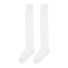 1Paar Weiße Fechtsocken Baumwolle Mit Extra Polsterung Für