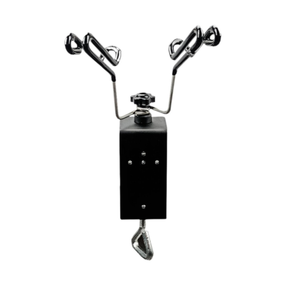 Airbrush Stand for Desktop with Universal Holder and Integrated Storage Compartments for Efficient Workflow