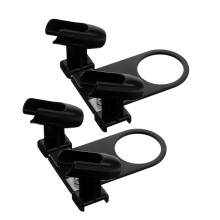 2pcs Printed Airbrush Stand and Makeup Brush Holder for Painting Craft and Vanity Organization