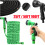 (100FT) Durable  Hose Garden Water Hose Pipe Spray Gun 5