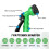 (100FT) Durable  Hose Garden Water Hose Pipe Spray Gun 7
