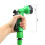 (100FT) Durable  Hose Garden Water Hose Pipe Spray Gun 10