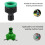 (100FT) Durable  Hose Garden Water Hose Pipe Spray Gun 17