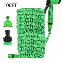 (100FT) Durable Hose Garden Water Hose Pipe Spray Gun