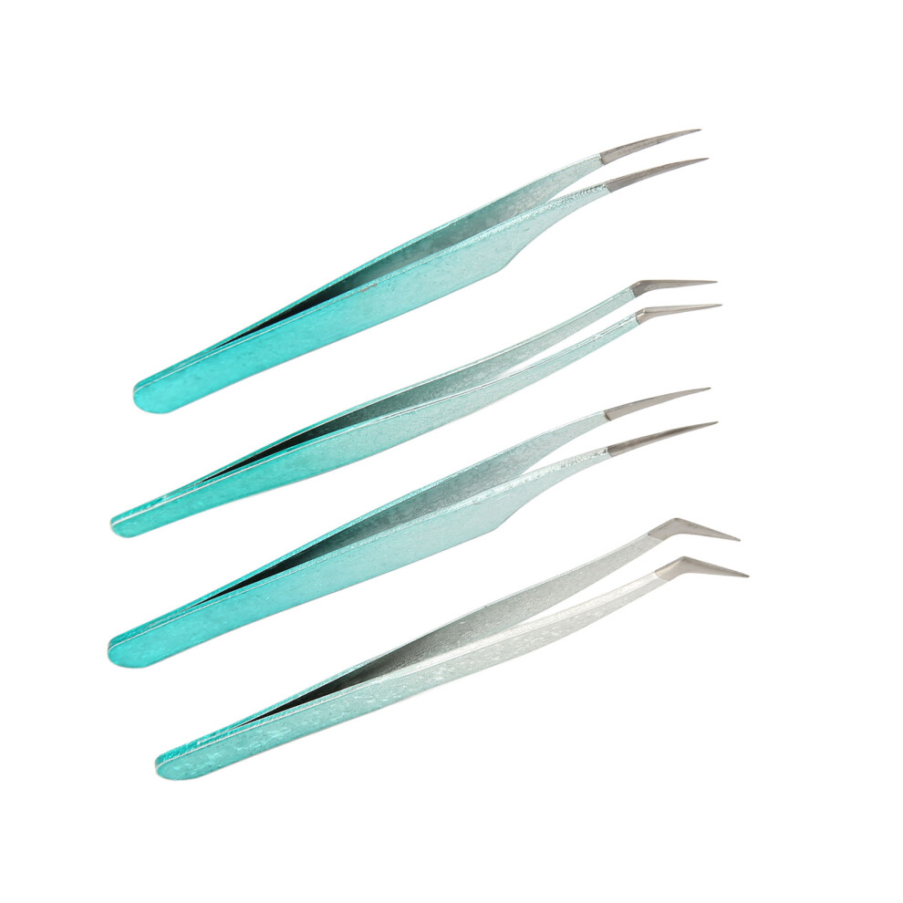 Eyelash Extension Tweezer Fine Tip Stainless Steel