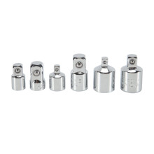 Socket Adapter, 6-Piece Adapter Set, Socket Adapter Set, Adapter Set for Ratchets,Socket Wrenches, Nut Ratchets