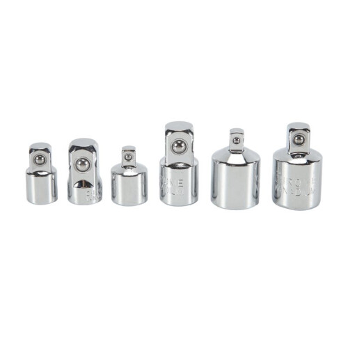 Socket Adapter, 6-Piece Adapter Set, Socket Adapter Set, Adapter Set for Ratchets,Socket Wrenches, Nut Ratchets