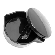 3 in 1 Calligraphy Brush Holder Ink Stone Set with Anti Spill Tray and Brush Tip Protection