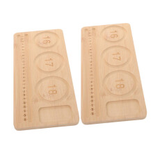 2pcs Bead Organizer Tray Set Multi Compartment Jewelry Making Board for Bracelet and Necklace Crafting
