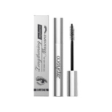 Waterproof Long Mascara - Volumizing, Curling & Natural Look, Sweat-Resistant, Sensitive Eye Friendly, 4ml Travel Size