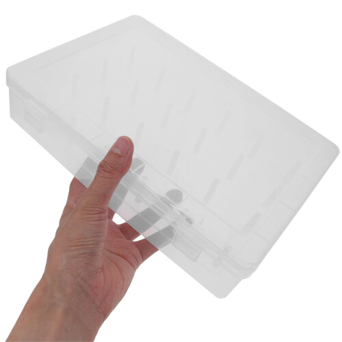 MultiSpool Sewing Thread Organizer Box Compact SpaceSaving Storage Container for Home Sewing Supplies 2