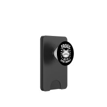 Cute Frog Wallet with Grip for MagSafe, 3Card Holder, Magnetic SnapOn, Hands Stand Function