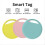 4 Pack Smart Tag Trackers for Find My 5