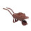 Miniature Construction Worker Carrying Supplies-Wheelbarrow 1
