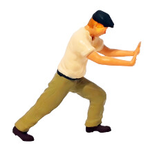 Highly Detailed 1:64 Construction Worker Resin-Sokoban Man