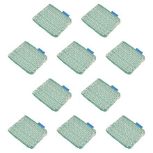 Decorative Cotton Coaster Pad Feature Delicate Fringes-Blue 10