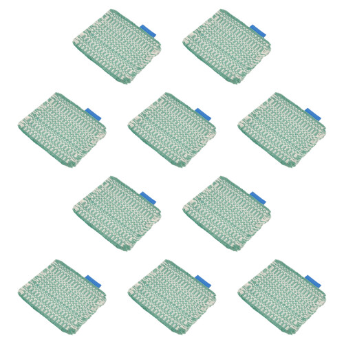 Decorative Cotton Coaster Pad Feature Delicate Fringes-Blue 10