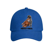 Chapeau de Baseball sur le thème du singe populaire,-Bleu roi