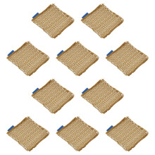La fascinante collection de dessous de verre en textile-Beige 10