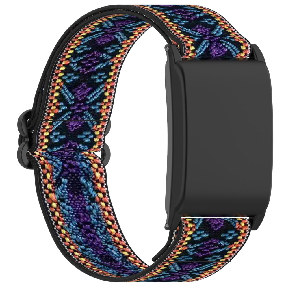 Stretchy Nylon Watch Band For Watch 4, Adjustable Elastic Sport Strap With Quick Swap And Secure Fit 9092120287950