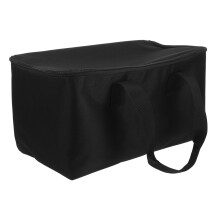 HAPINARY Large Capacity Craft Organizer Tote Bag with Zipper, Foldable Knitting Storage for Art Supplies, Sewing Kits and Yarn