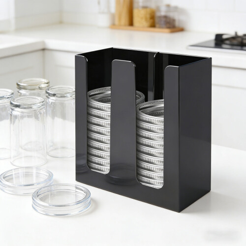 Modifiable Acrylic Storage Shelf For Preserving Jar And Coffee 1