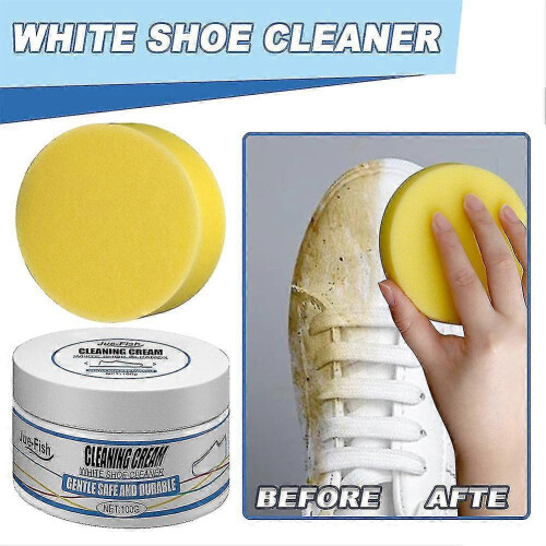 White Shoe Cleaning Cream - 3pcs 1