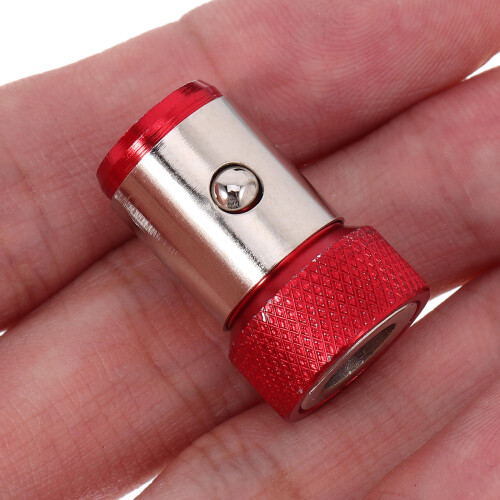5Stk Magnet Schraubbit Halter Aluminium Rot Für Effiziente 2