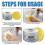 White Shoe Cleaning Cream - 3pcs 5