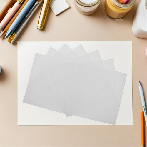 Bügelpapier Für Bügelperlen Weiß Thermostabil Für DIY Basteln 2