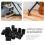 8Sets Einfach Montage Keyboard Stand Füße Schwarz 6