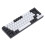 SK9708 68-Key Membrane Gaming Keyboard Black/White 3