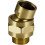 Solid Brass Shower Head Swivel Ball Adapter, Adjustable Shower Arm Extension 1