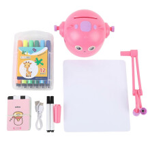 Robot dessinateur interactif éducatif pour enfants, jouet d'apprentissage de l'art et de la peinture.