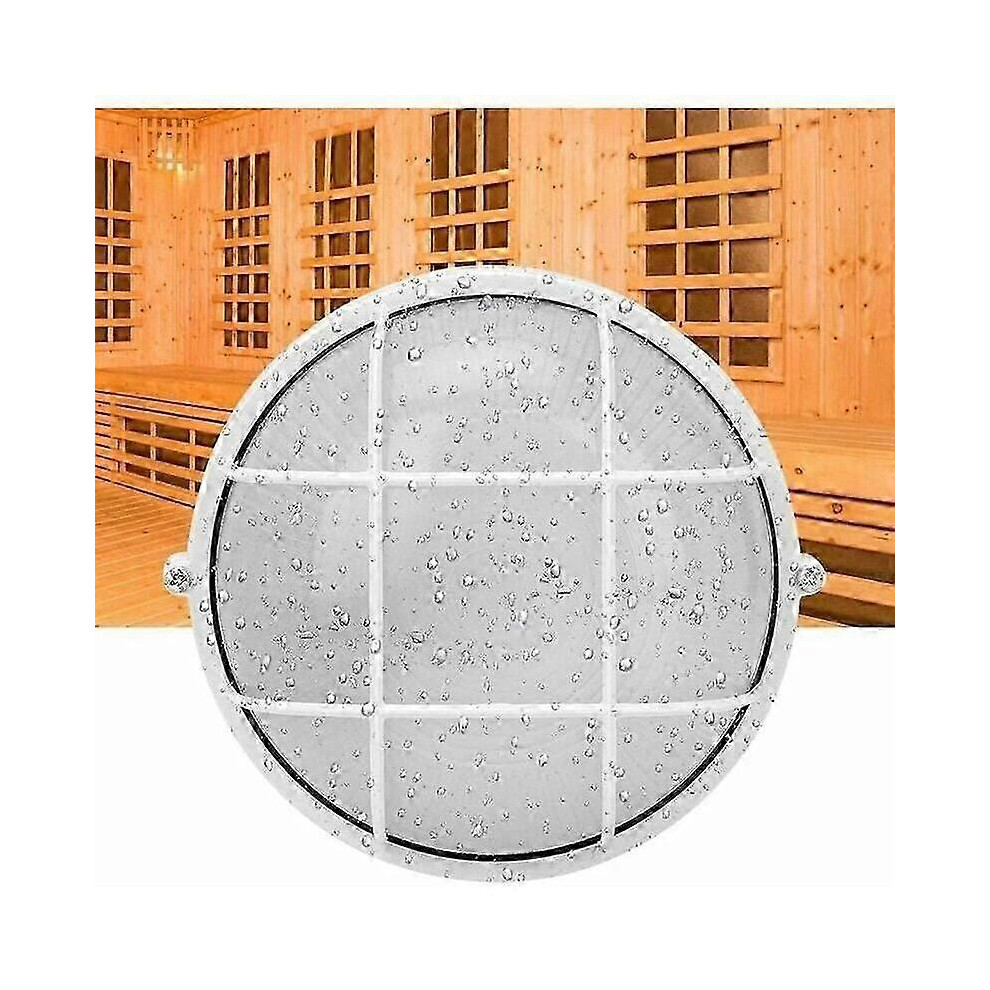 Sauna Lamp-Explosion Anti-High Temperature Humidity Proof Round Lamp Accessory For E27 Thread Sauna 3019226476664