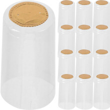 Lot de 100 capsules thermorétractables pour bouteilles de vin, film rétractable en PVC.
