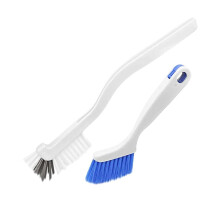 2 cepillos de limpieza pequeños y rígidos para fregar fregaderos.