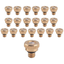 20 ugelli nebulizzatori in ottone da 0,012 pollici (0,3 mm) per spruzzatura d'acqua