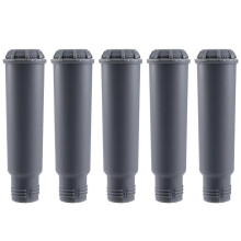 5 stuks waterfilterpatronen voor koffiemachines van Melitta, Krups Claris F088 en Nivona.