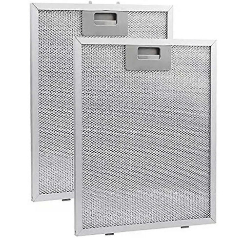 2 Stück Dunstabzugshaubenfilter aus Metallgewebe