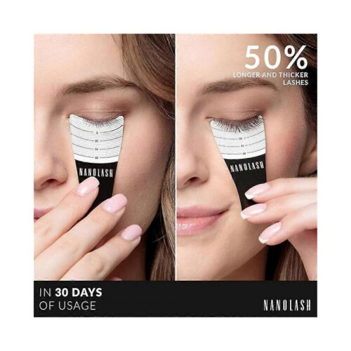 Nanolash Eyelash Conditioner 3ml - Eyelash Booster for Long, Dense Lashes - Enhanced Eyelash Growth Serum 2
