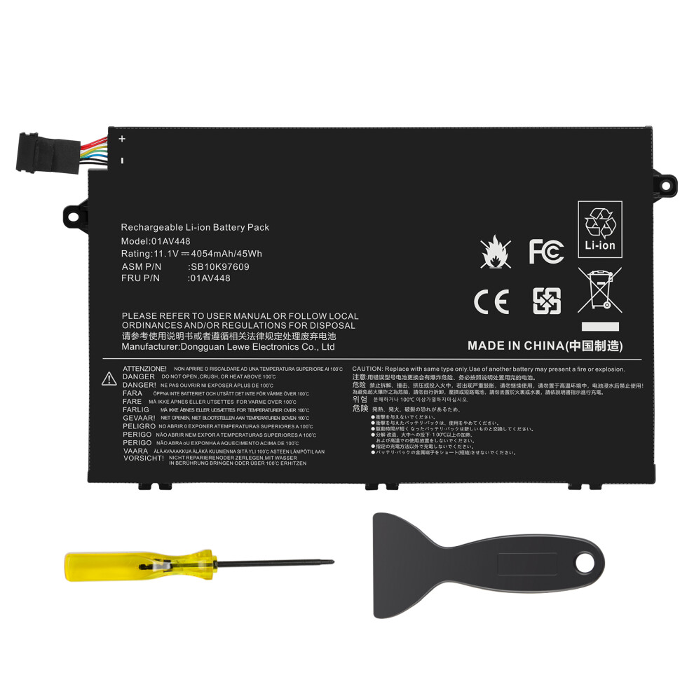 01Av448 L17c3p51 Laptop Battery For Lenovo Thinkpad E480 E485 E495 E580 E585 E490 E590 E595 E14 E15 Series L17m3p52 01Av447 L17l3p51 01Av445 L17m3p51 6901489052709
