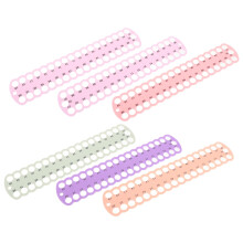 6pcs Cross Stitch Thread Organizer Set, Reusable WearResistant Floss Holder Boards for Easy Tangle Sorting