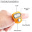 4 Pieces Electronic Lap Counter, 5 Digit Resettable Finger Counter,hand Counter with Lcd Display - PJ 3
