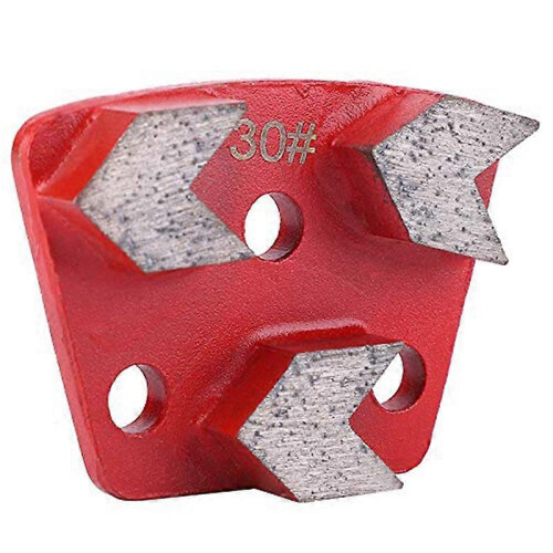 5PCS Diamond Floor Grinding Pad Disc 30 Grit Metal Bond Scraper 1