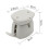 Coachman Elddis Caravan Door Retainer Catch 2006+ Replacement Kit White Plastic 2