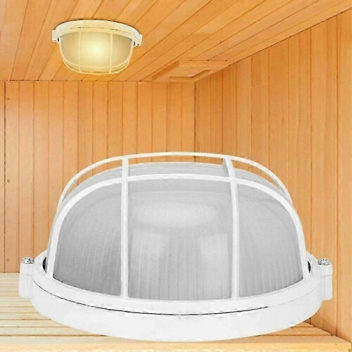 Sauna Lamp-Explosion Anti-High Temperature Humidity Proof Round Lamp Accessory for E27 Thread Sauna 1