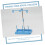 Universal Thread Stand for Sewing Machine, 3 Spool Holder with Detachable Foldable Design, Sky Blue 3