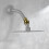 Solid Brass Shower Head Swivel Ball Adapter, Adjustable Shower Arm Extension 5